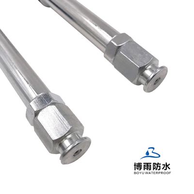 Baubeschichtung Flachkopf M8 Injektionsverpackungen Stahl 18*170mm Grau wasserdicht
