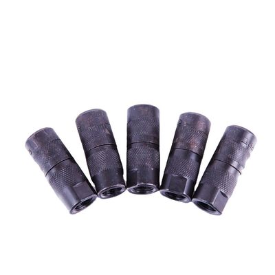 Traditioneller Design-Stil Wasserdicht Schwarzes Edelstahl Fett Brustwarze Kopplung für Injektionsverpackungen