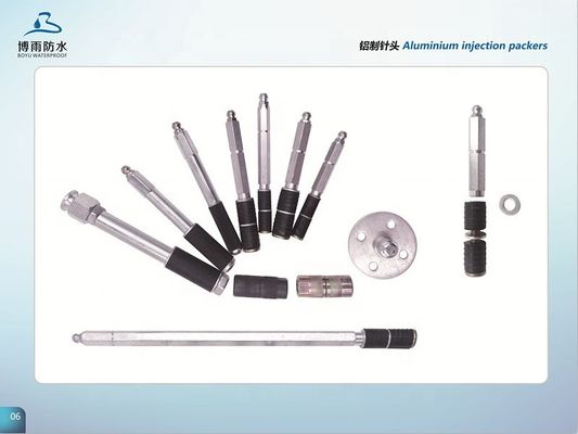 Aluminium-Kernmaterial Hochdruckstahl-Grube-Injektionsverpackung mit abnehmbarem Kopf