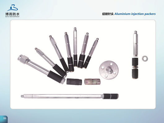 Wasserdichte Wasserstop-Injektionsverpackung 13*80mm A8 für Betongummi Aluminium