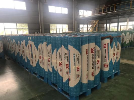 PVC-Wasserdichtes Gewickeltes Material Membran für Gebäudehaus innerhalb von 1,2-2,0 Meter Breite