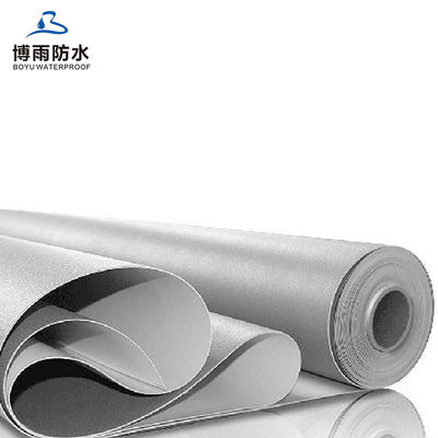 Wasserdichte TPO-Material Membran für den Bau von Dachhaus Bahntunnel und Brücke