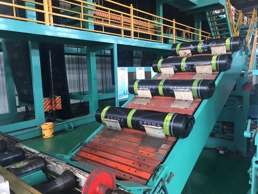 Wasserdichte TPO-Material Membran für den Bau von Dachhaus Bahntunnel und Brücke
