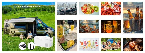 Außen-Camping-Fahrzeugkühlschrank mit schneller Kühlung und anpassbaren Optionen