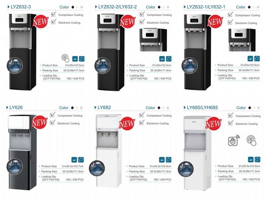 Anpassbarer Boden-Ladungs-Wasser-Dispenser mit Kompressorkühlung