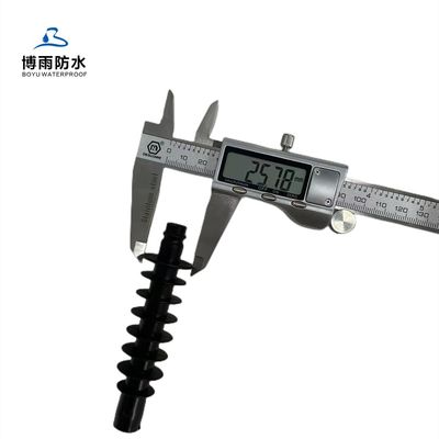 PU-Injektionsverpackungen 14*110mm Schwarze Nylon-Konnenverpackungen mit modernem Design