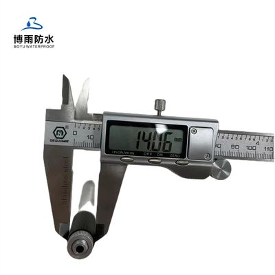14*150mm Aluminium-Gluting-Injektionsverpackungen für langlebige Wasserdichtungslösungen