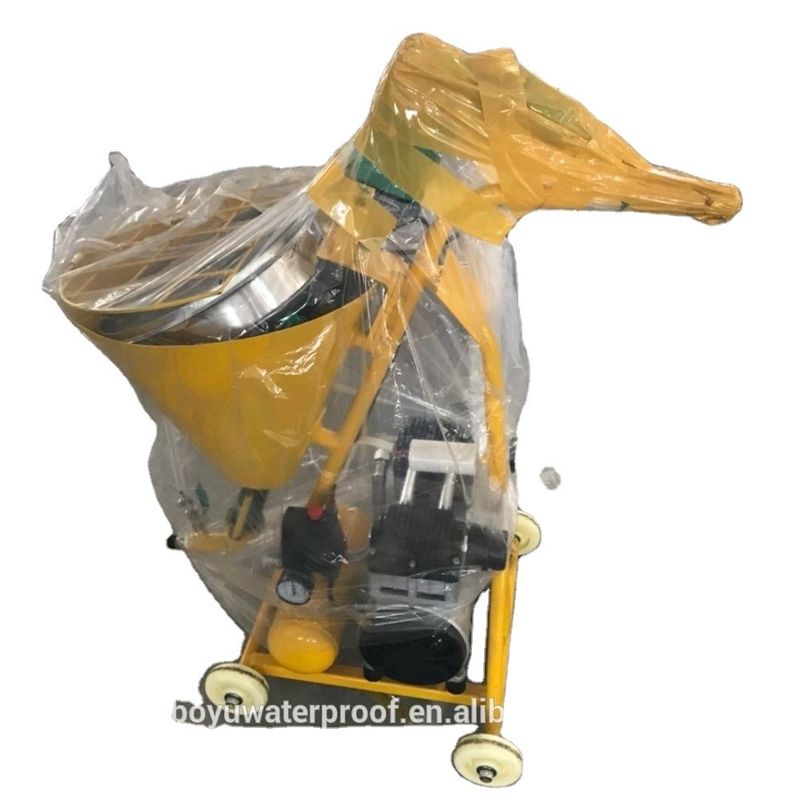 Portable High Pressure Cement Mortar Spraying Plasting Machine für Gebäudebeschichtung