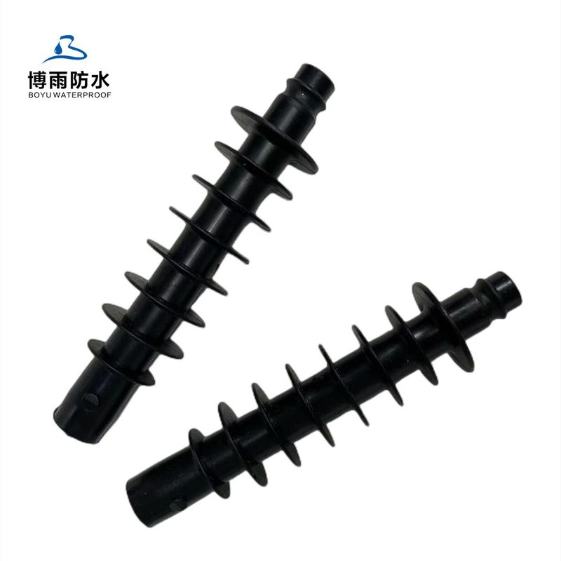 PU-Injektionsverpackungen 14*110mm Schwarze Nylon-Konnenverpackungen mit modernem Design